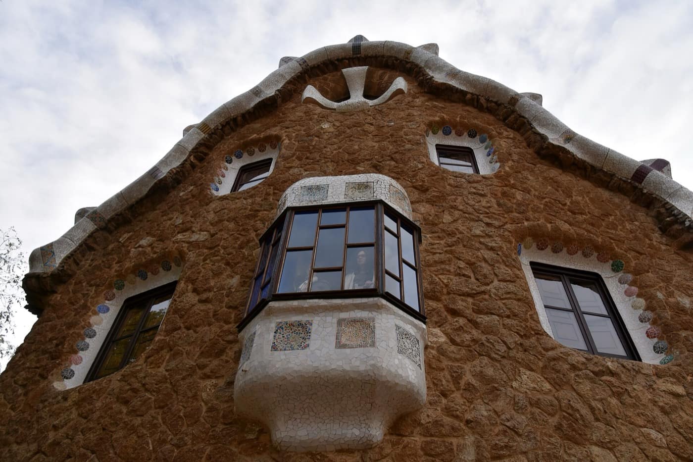 Barcelone — Park Guell, Gaudi, begun in 1900