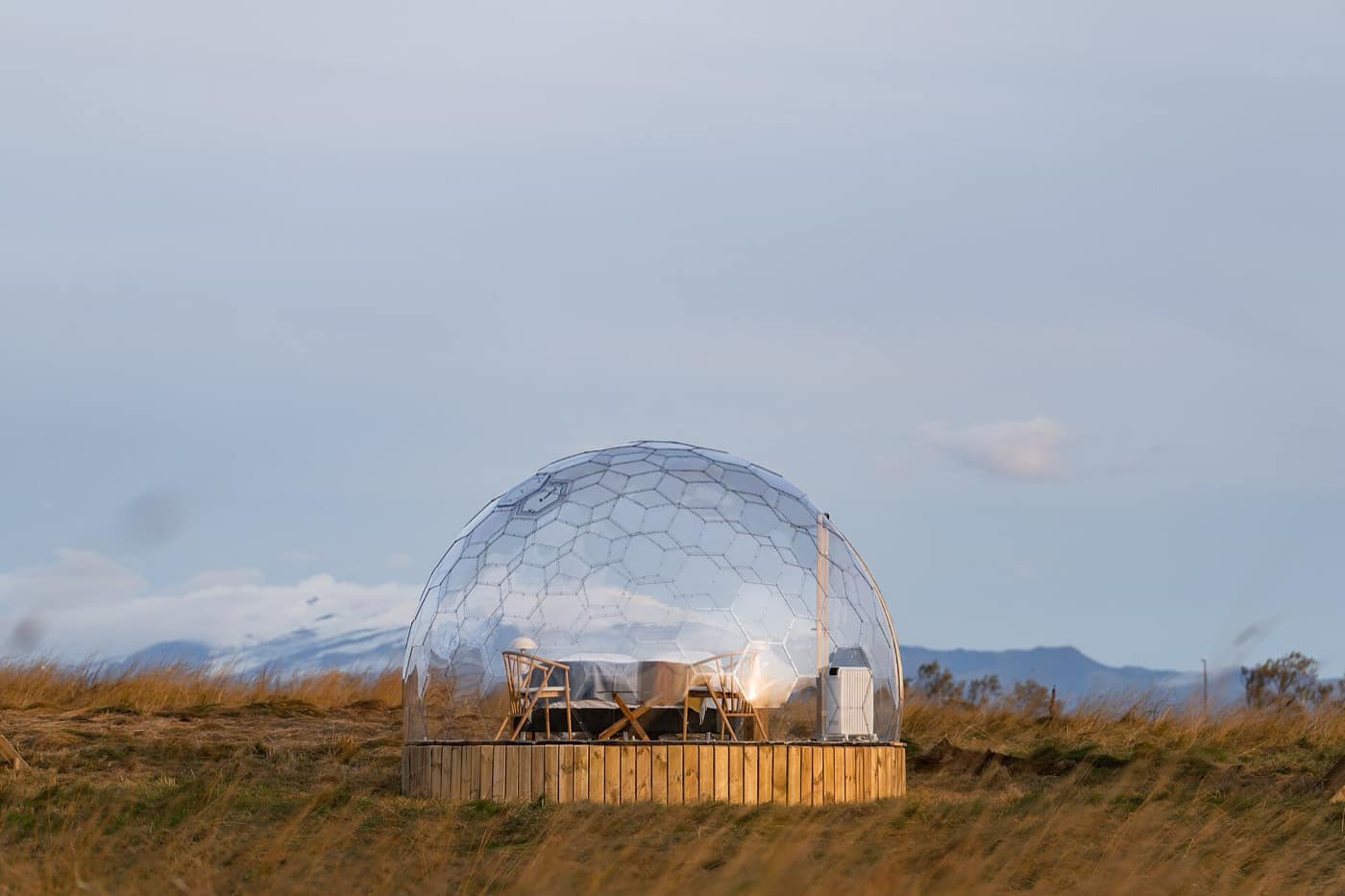 Islande — Aurora-Igloo-Hella-Iceland