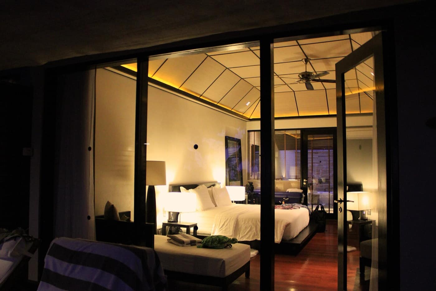 Maldives — Beach Villa - Lily Beach Resort Maldives from outside