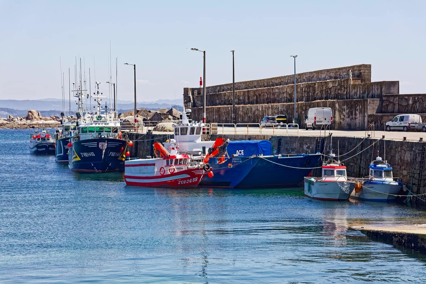 Porto — Porto de Aguiño, Ribeira, Galiza