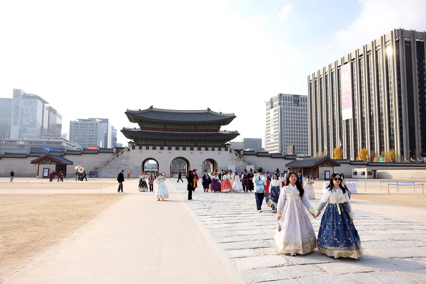 Séoul — Gyeongbokgung Palace attendees - 54977416105