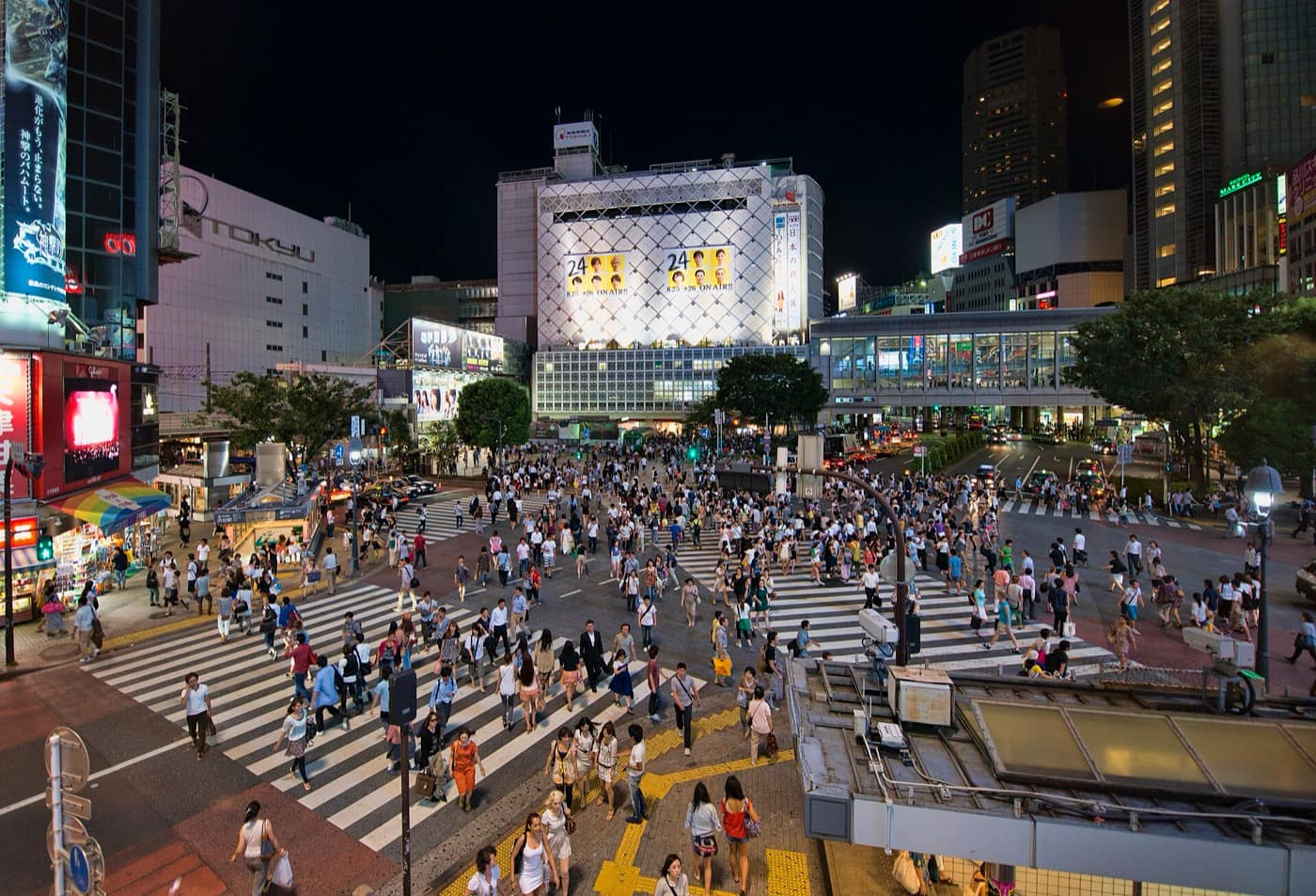 Tokyo — shibuya crossing 2012