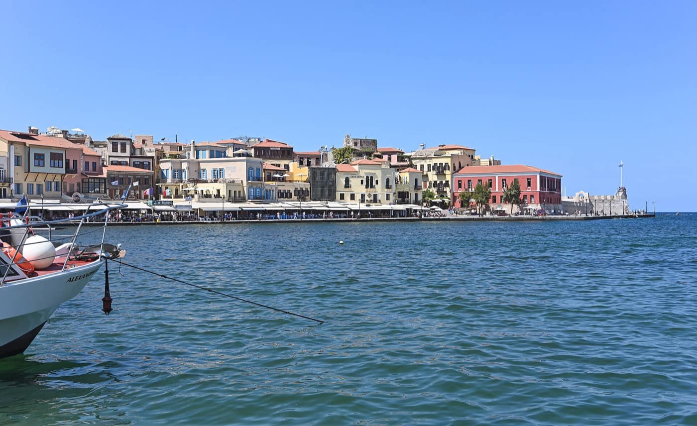 Crète — Chania, old harbour 2019f