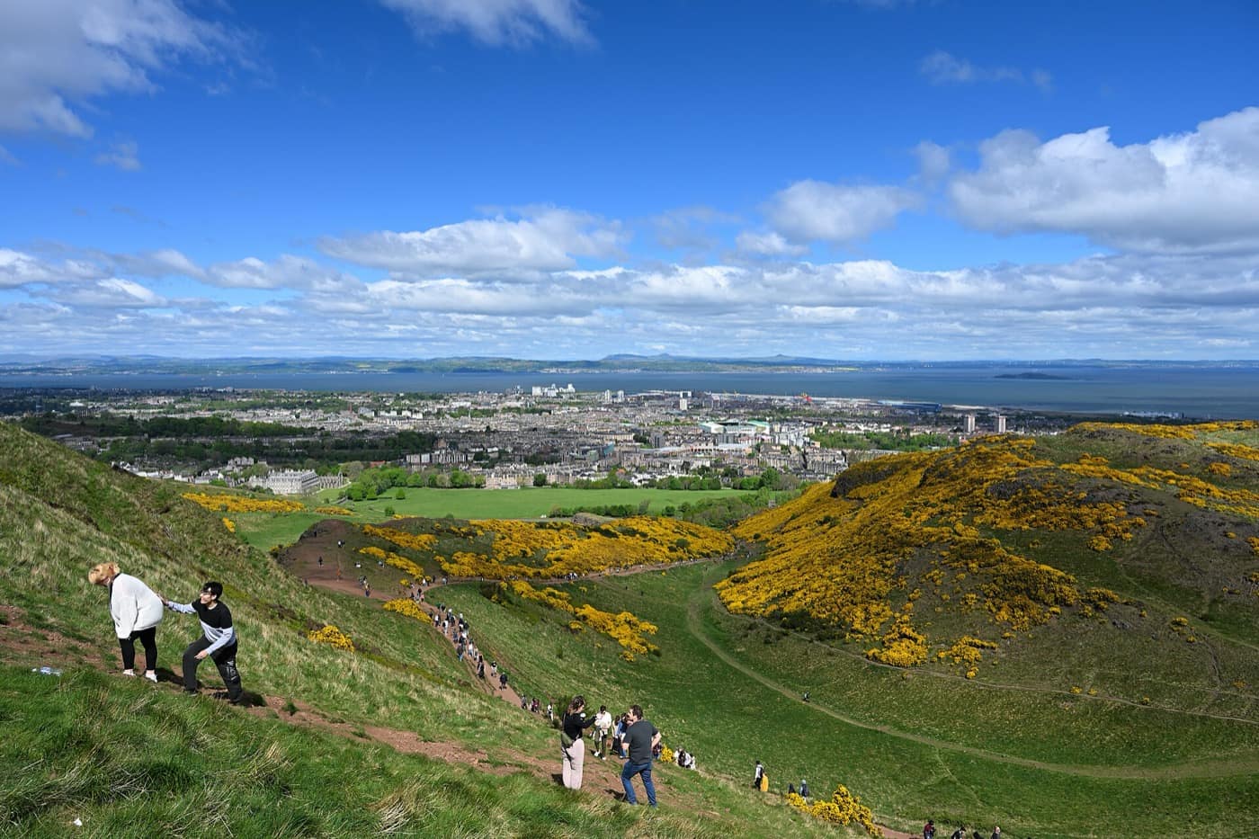 Édimbourg — View of Edinburgh from Arthur's Seat May 2025