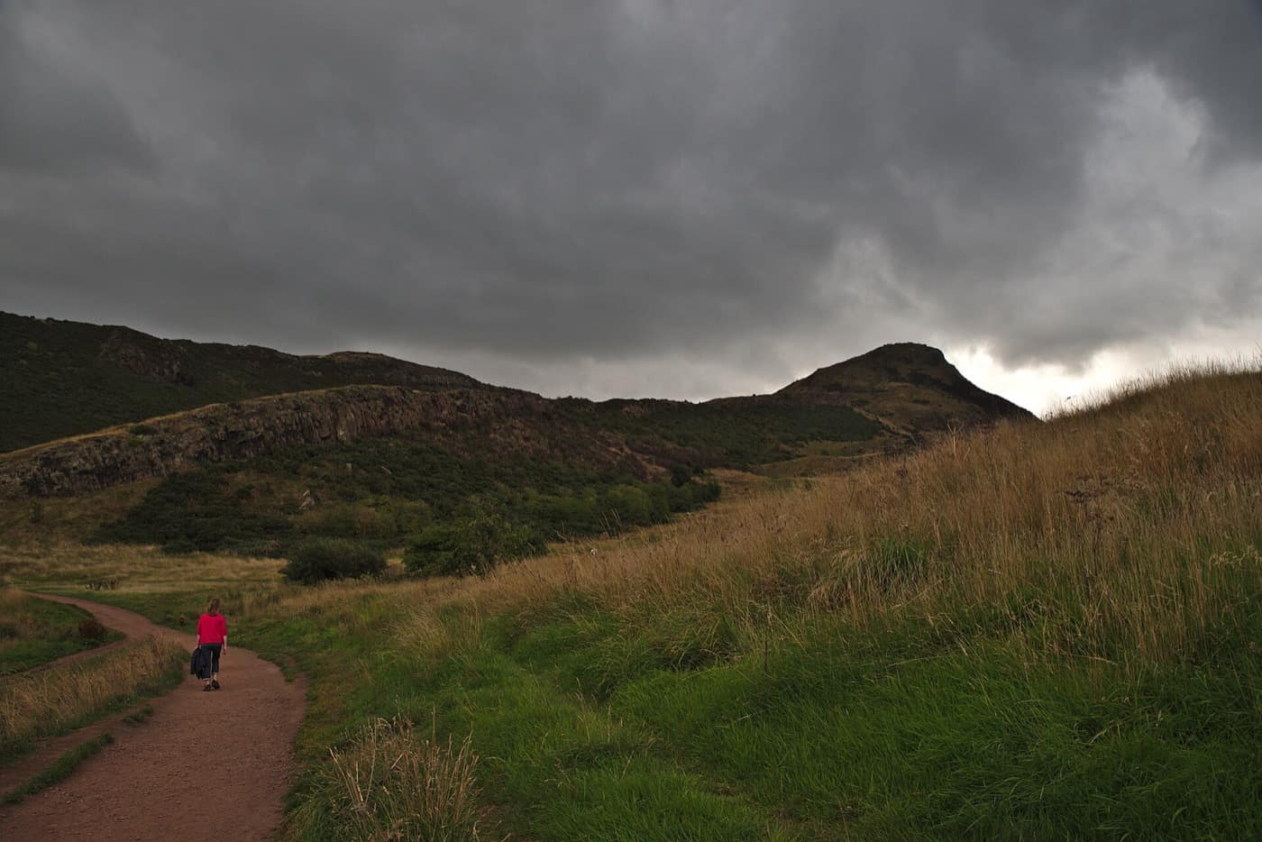Édimbourg — Walking to Arthur's Seat