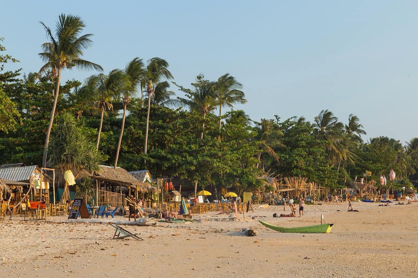 Sud de la Thaïlande — Prowincja Krabi, Ko Lanta Yai, Plaża Klong Khong