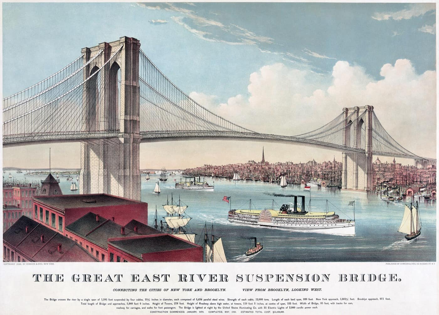 New York — Currier and Ives Brooklyn Bridge2